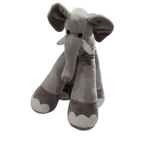 Bestever Funny Feet Gray Elephant Plush Stuffed Animal 14'